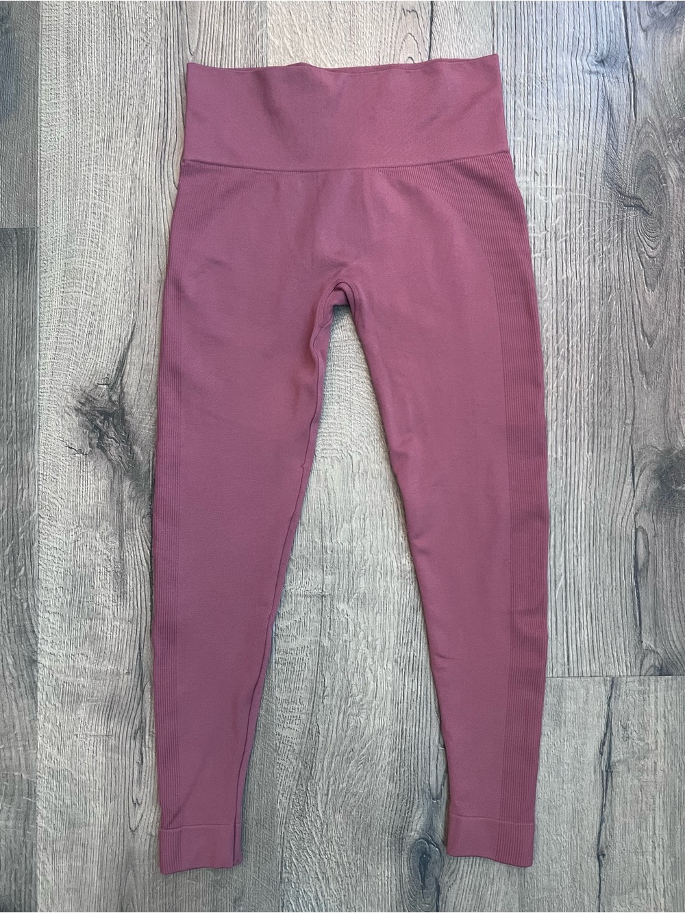 Set Active Seamless wide Waist Leggings - Mauve - medium